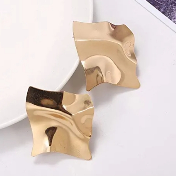 Geometric Earrings - Picture 3 of 3